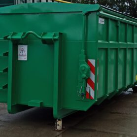 Abrollcontainer 20,1 m³ mit Deckel gem. DIN 30720-1