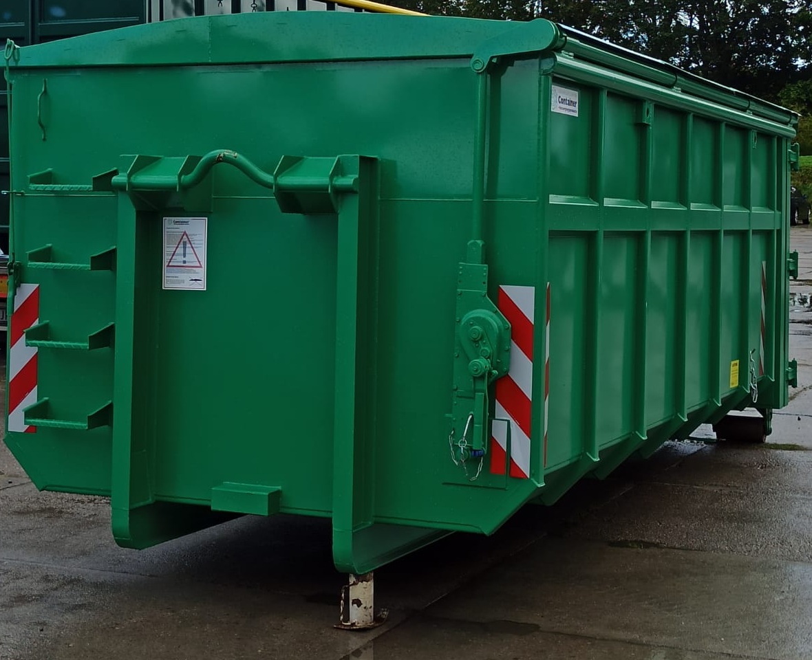 Abrollcontainer 20,1 m³ mit Deckel gem. DIN 30720-1